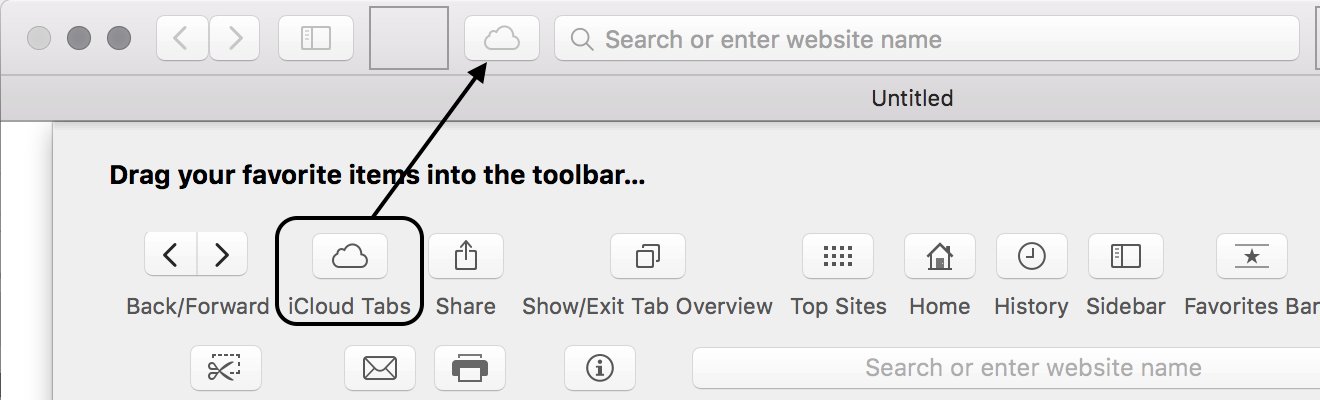 add the icon to the toolbar