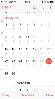 Eurooppalaiset viikkonumerot iOS-kalenteriin?